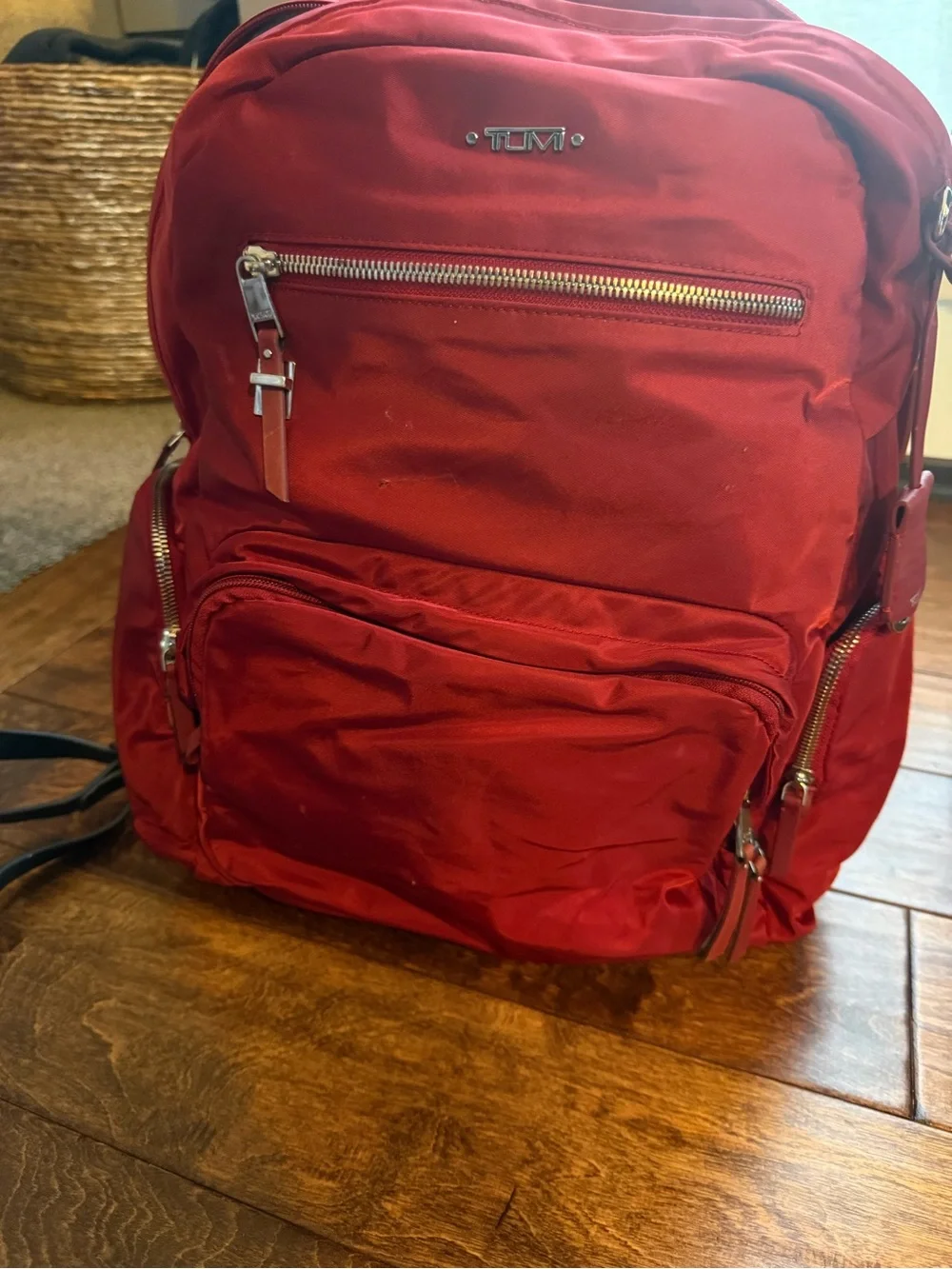 Tumi branded backpack
